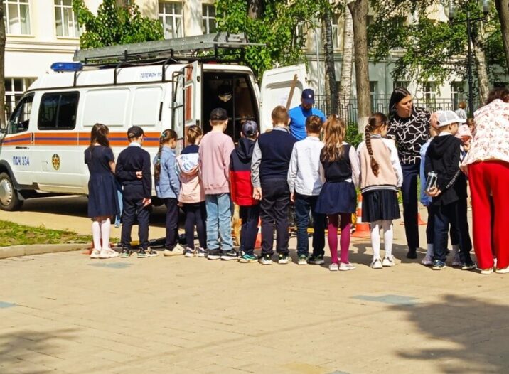Спасатели провели открытый урок для школьников Ступино Новости Ступино 