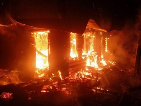 Два дома сгорели за последние сутки в городском округе Ступино Новости Ступино 