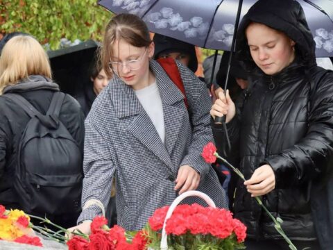 Ступинцы почтили память героев-летчиков в Белопесоцком Новости Ступино 